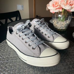 Converse Chuck Taylors unisex sz M8 W10 Grey